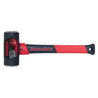 8-LB Fiberglass Handle Razorback Sledge Hammer