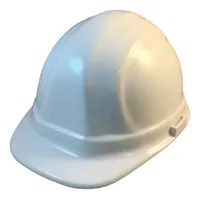 Omega II Hard Hat w/ 6 point Ratchet Suspension, White