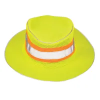 Full Brim Safari Hat, Lime, L-XL