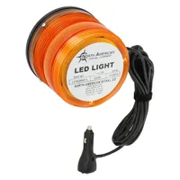 Single Dome Magnetic Mount Quadflash Amber LED Light