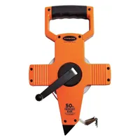 50' Open Reel Measuring Tape (FT, IN, 1/8)