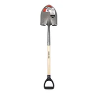 Plastic D-Handle Round Point Shovel