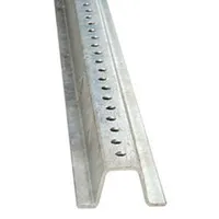12' U-Channel Sign Post (Galv), 2-lbs per foot