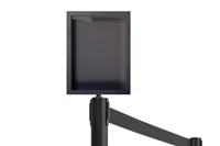 Smart Queue Vertical Sign Frame w/ Adapter for Stanchions