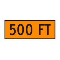 500 Ft Roll-Up Sign Overlay