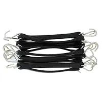 15" Rubber Strap W/ S Hooks