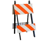 Type II Barricade w/HIP Plastic Panels